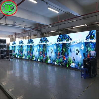 Beste kijkhoek 2m-10m Indoor Full Color LED Display voor digitale posters