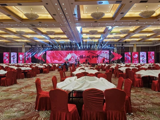 500x500 mm COB P1.2 P1.5 P1.9 P2.6 P2.9 Indoor Rechthoek LED Display Scherm 90 graden Hoek LED Video Wall