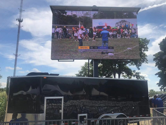 P3.91 Full Color Auto LED Display Advertentie Handig HD Model Waterdicht