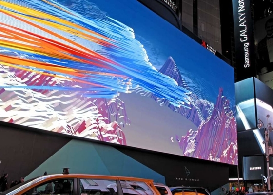 Lease Installatie Gietgietwerk Aluminium Outdoor Advertising LED Display P31.25 Hoog helderheid