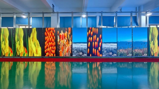 HD Verhuur Soft Module Flexibel LED gordijn scherm Opgehangen Gemakkelijk te installeren Afneembare Ultra Duidelijk