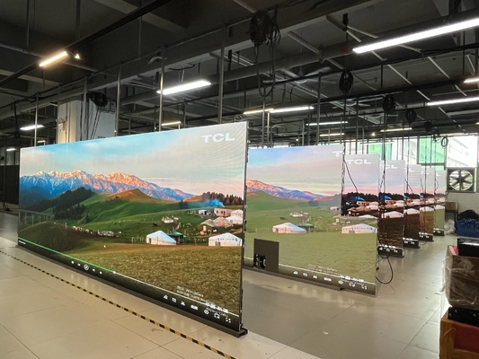 HD Verhuur Soft Module Flexibel LED gordijn scherm Opgehangen Gemakkelijk te installeren Afneembare Ultra Duidelijk