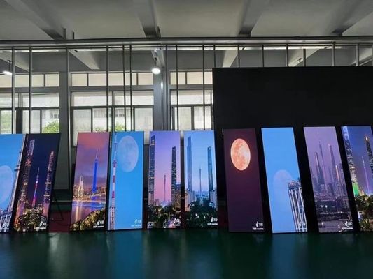 Goede prijs Reclame binnen is makkelijk gemaakt met P1.53mm Pitch Digital Indoor Poster en Aluminium Panel Material online