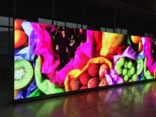Gegooid aluminium scherm voorkant P2.5 Digitaal LED Poster Stereo Mount Gemakkelijke installatie
