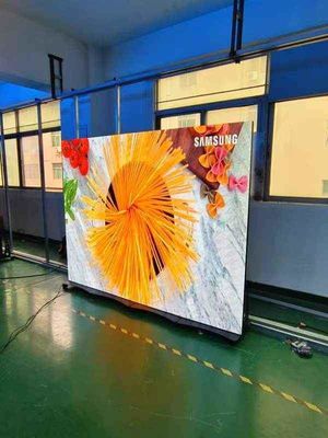 Goede prijs 1R1G1B Kleurenconfiguratie LED Poster Display met Aluminium Kast en 320x160mm Modulegrootte online