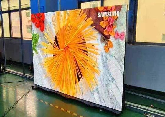 Goede prijs Gegooid aluminium scherm voorkant P2.5 Digitaal LED Poster Stereo Mount Gemakkelijke installatie online