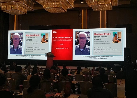 Buitenverhuur/Gegoten aluminium P5 LED Display Module 1/16 Scanning 640*640mm Kas Waterdicht Grote Evenement