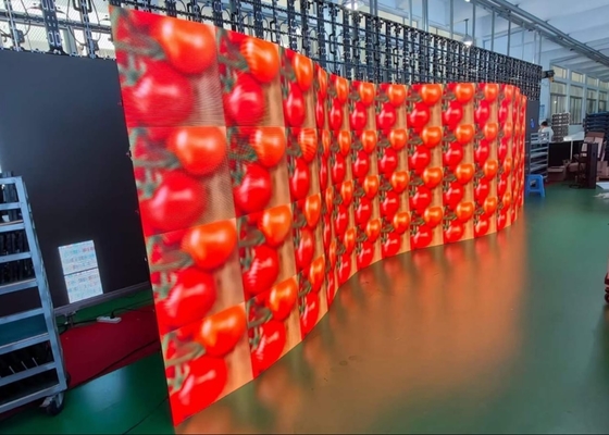 Outdoor Full Color Advertising Lease LED Display 256*128mm Module 6500cd/Sqm Helderheid