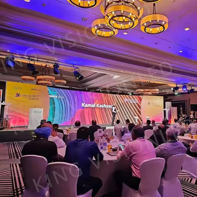 Vaste installatie Iron Box LED Video Wall HD P2.5 Indoor LED Display Screen SMD led video wall screen