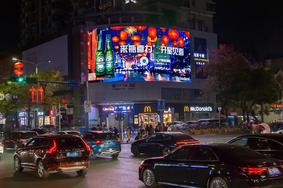 Buitenvervaardiging van aluminium RGB LED Full Color Custom Display Flex Module P4 Hoge resolutie
