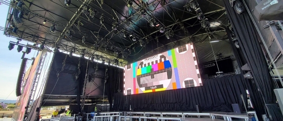 Display Kleur RGB 43222 Punten/m2 Resolutie RGB LED Display 4,81 Pixel Pitch