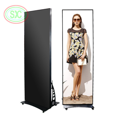 1R1G1B Kleurconfiguratie P2mm LED-posterdisplay voor opvallende reclame