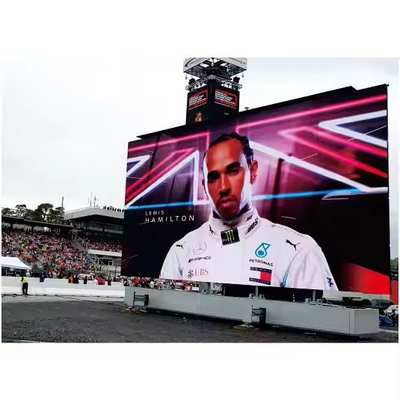 Gegooid aluminium P12 buiten Full Color LED Display Advertising Multi-Signal CE / RoHS Compliant