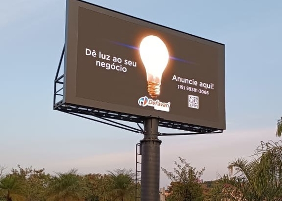 Hoge vernieuwingssnelheid SMD3535 P6 Outdoor Full Color Advertising Billboard met 5000cd/m2 Helderheid en optimale zichtsafstand