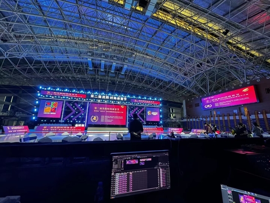Full Color Indoor Stage LED Die-Cast Aluminium Screen Iron Cabinet LED Display met 3 jaar garantie