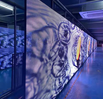 Buiten waterdicht Full Color LED Display Pre-Maintenance P8 Lichtgewicht IP65