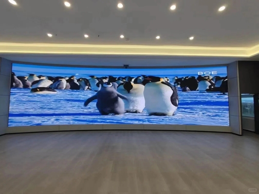 Verhuur van zachte modules Die-Cast Aluminium Screen 1/7 Scan 500*1000MM P5.95 LED Reclame Display Verhuur Vaste installatie