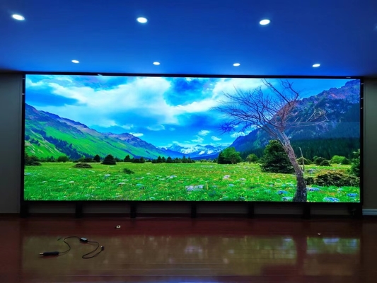 COB Verhuur scherm Ultra HD Programmable P1.25 Indoor Full Color LED Display 1/8 Scan Mode