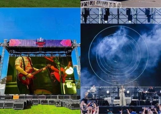P4 Duidelijke beelden Reclame Led-schermen Hangend Led Video Lichtgewicht 1/8 scan