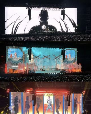 1R1G1B Indoor 160000 Pixels/Vierkante Meter P2.5 LED Digitaal Scherm led billboard