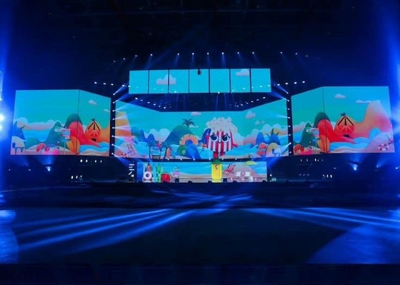 1R1G1B Indoor 160000 pixels/square meter P2.5 LED digitaal scherm