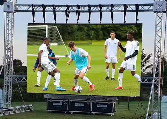 Goede prijs Huurstadion Full Color Advertising LED Display P6 High Resolution Module 192*192mm online