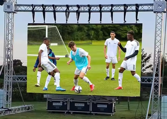 Huurstadion Full Color Advertising LED Display P6 High Resolution Module 192*192mm