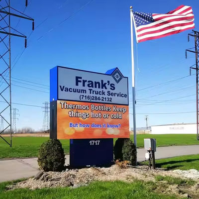 P10 SMD3535 Outdoor LED Reclame Scherm 10mm Pitch IP67 Waterdicht