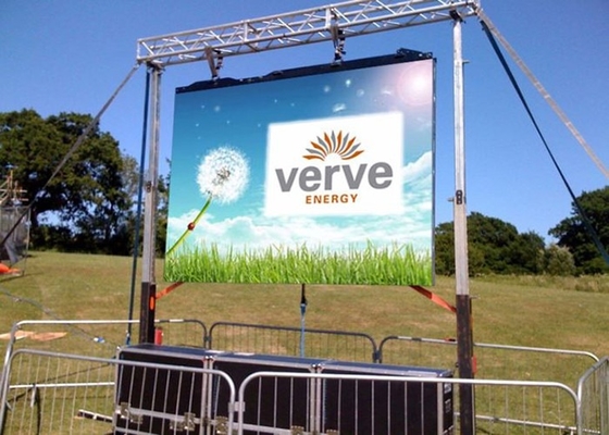 Buiten LED-billboards met SMD2727-LED-lamp en IP65-beschermingsniveau