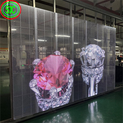 Waterdicht IP43 P7.82-7.82 Transparante LED-videomuur De ultieme beeldschermoplossing voor bedrijven