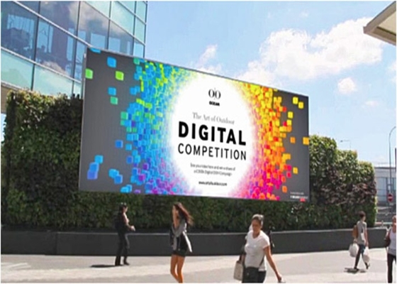 1/13 Scanmodus Reclame Full Color LED Display Scherm P4.81 Buiten Waterdicht HD Hoge helderheid