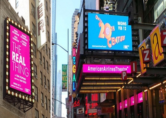 1/13 Scanmodus Reclame Full Color LED Display Scherm P4.81 Buiten Waterdicht HD Hoge helderheid