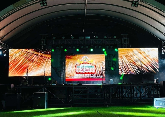 Reclame Full Color LED Display Scherm P4.81 Buitenwaterdicht HD Hoge helderheid