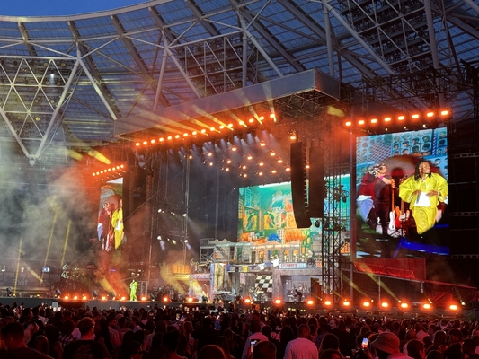RGB-advertentie LED-scherm P4.81 Buitenwaterdicht HD IP65-gecast aluminium behuizing