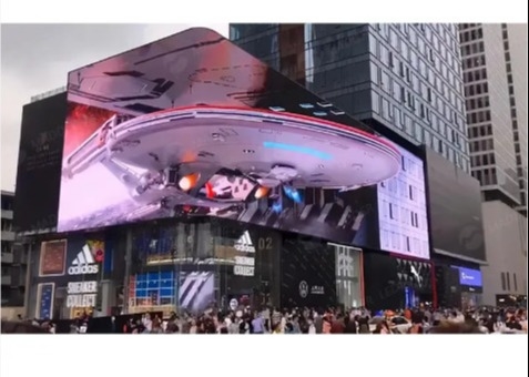 P6.67 LED Billboard Full Color DC 5V 6500cd/M2 Hoge helderheid 2 jaar garantie