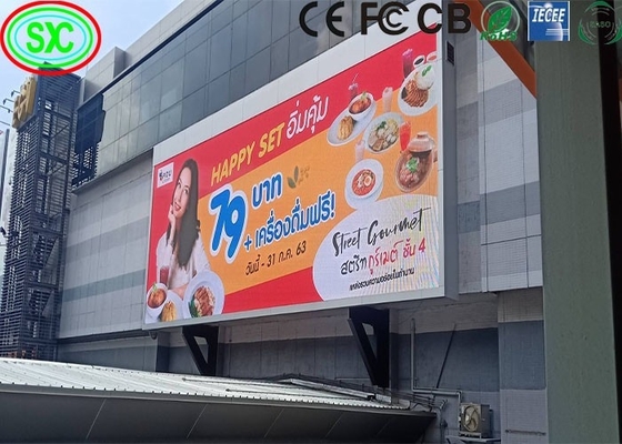 Billboard Screen Led Display P6 Outdoor Ultra Hd High Resolution Ip65 Grote grootte