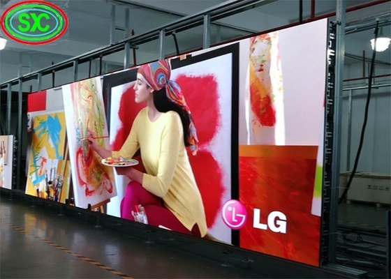 Verhuur Groot Full Color LED Display 12mm Pitch 1/4 Scan 192*192mm Module IP65