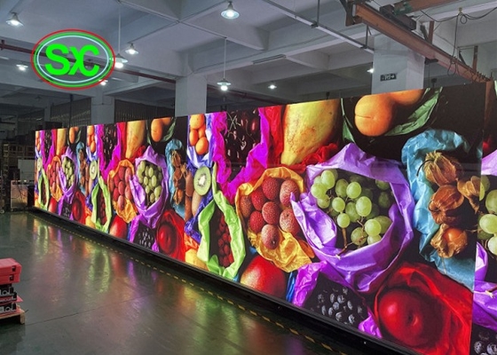 Advertentie scherm P10 gordijn LED-scherm volkleurig buiten waterdicht IP65 SMD