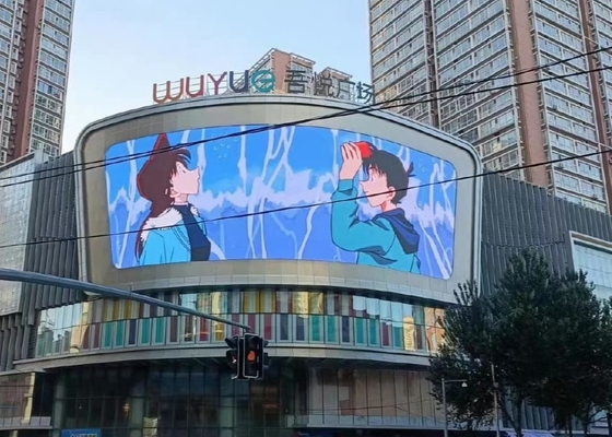 P10 Rgb Hd Buiten Led Screen Display Video Foto's Die-Catting Aluminium kast