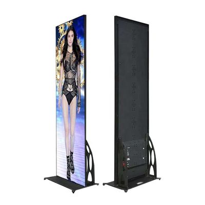 Goede prijs 680x2000mm schermgrootte LED-posterdisplay met hoge resolutie 209*104 en 320x160mm modulegrootte online