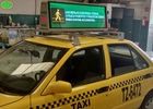 P5 Dubbelzijdige Taxi Dak LED Display IP65 Waterdicht 6500cd/m²