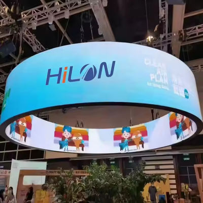 3,91 mm pixel pitch 360 graden cilinder LED-scherm