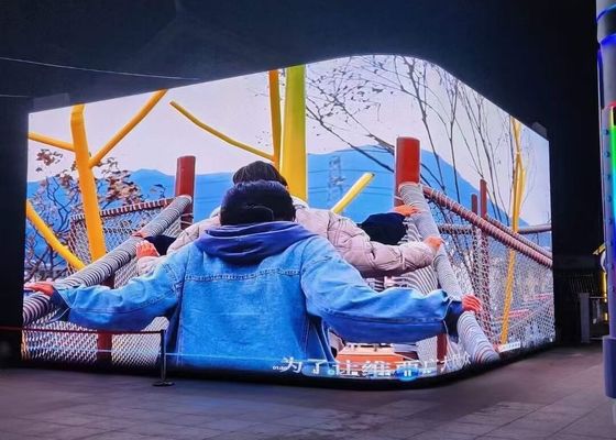 Goede prijs P4 High-Definition Full-Color Grootschalige Elektronische Advertentie Display Screen Indoor Soft Film Group online
