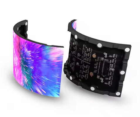 Inrichting 360° Volkleurige kolom Sfeer LED-scherm Bouwbord