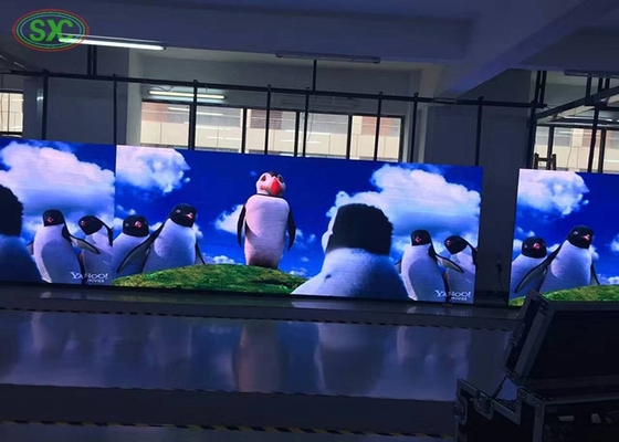 256x256mm Module Size Full Color P16 Outdoor LED Display voor verhuur Screen Iron Box/Die-Casting Aluminium IP65 Waterdicht Film Reclame