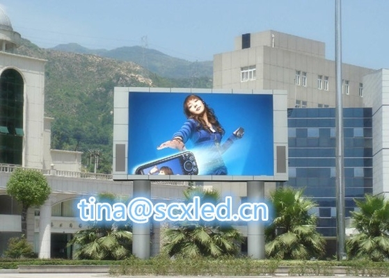 SMD P6 Commerciële LED-advertentieborden 1/8 Scan Full Color Led Panel Screen