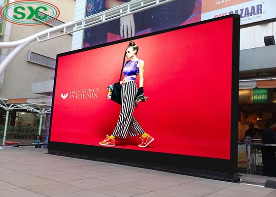 Buitenbouwstraat Billboard Videowand P10 Grote LED advertentie scherm