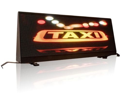 P6 HD Full Color LED Auto Dakbord Display IP65 Waterdicht