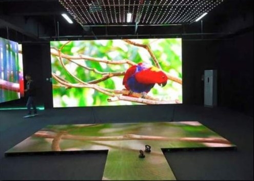 3 Full Color Indoor LED LCD Board 500*1000mm*75mm voor zakelijke advertentieschermen