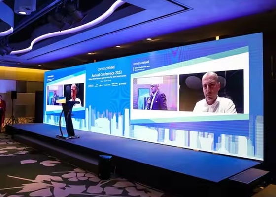 Verhuur van scherm Buitenwaterdicht Digitaal Commercieel Advertentie 640*640MM P4 LED Display